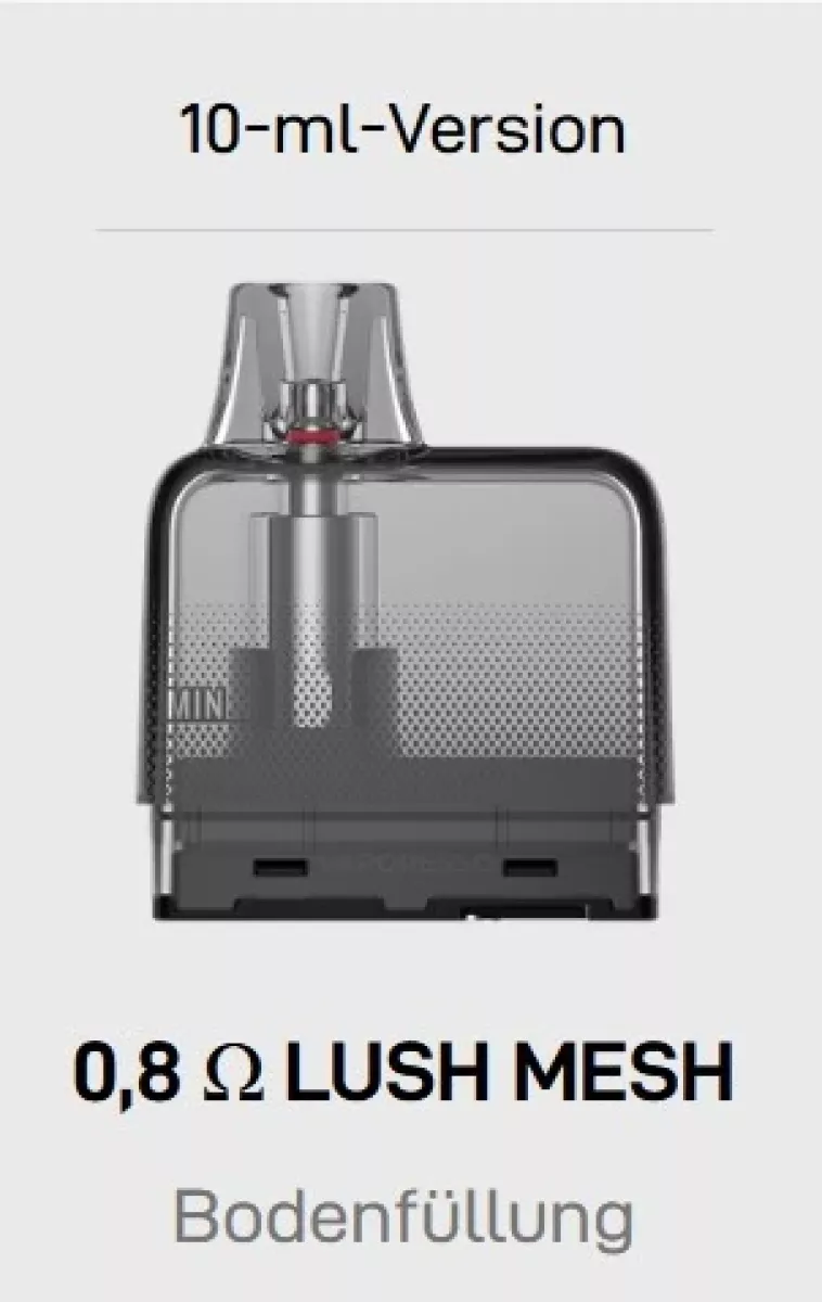 Vaporesso Eco Nano Pod 6ml 0.8 Ohm Lush Mesh 10ml